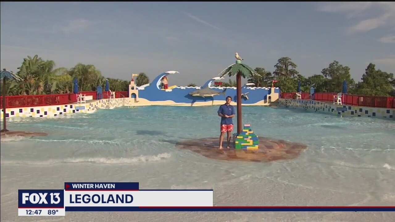 Social distancing at Legoland