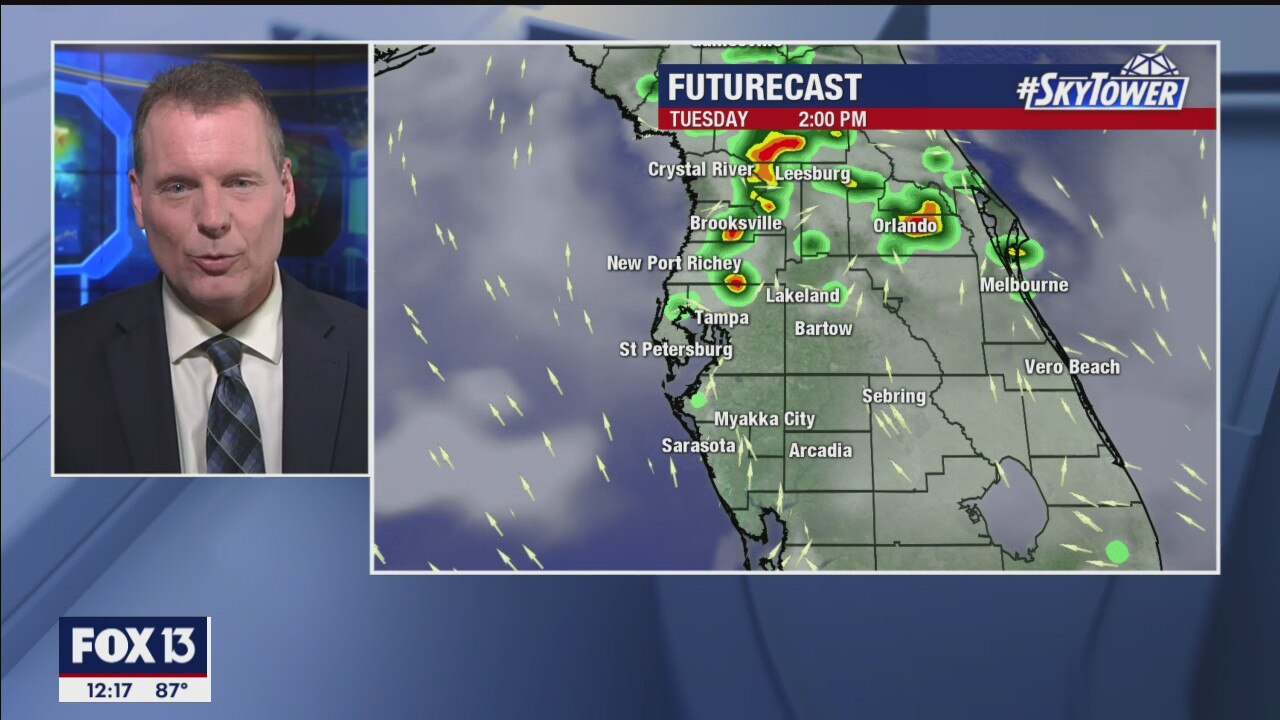 Tuesday Afternoon Forecast