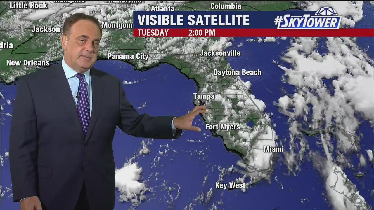 Tuesday evening weathercast