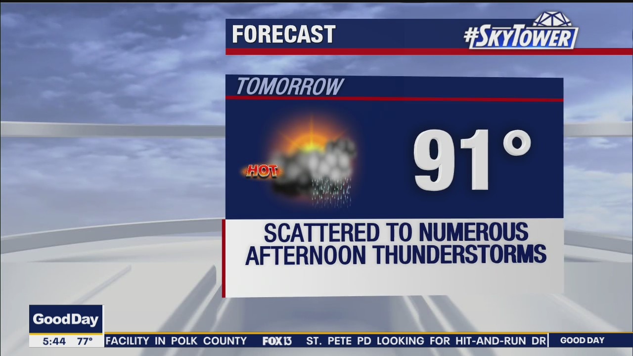 Thursday morning forecast