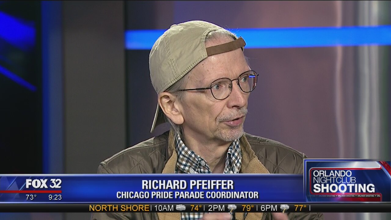 Richard Pfeiffer talks Chicago Pride Parade securtiy