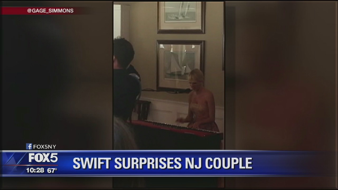 Taylor Swift crashes wedding
