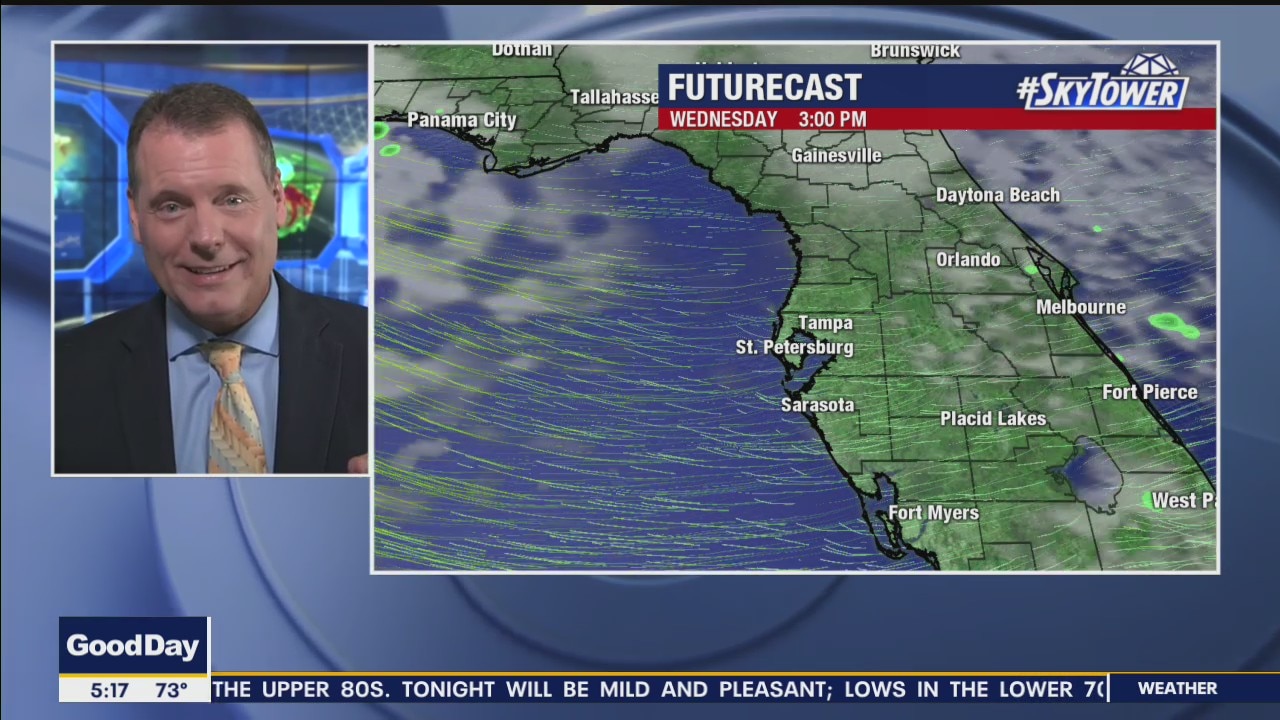 Wedneday morning forecast