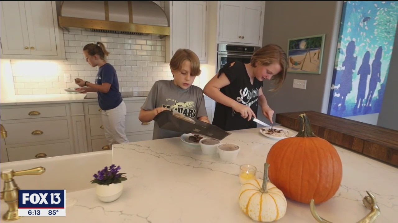 Coach Cooper's kids stay up late to cheer on Lightning
