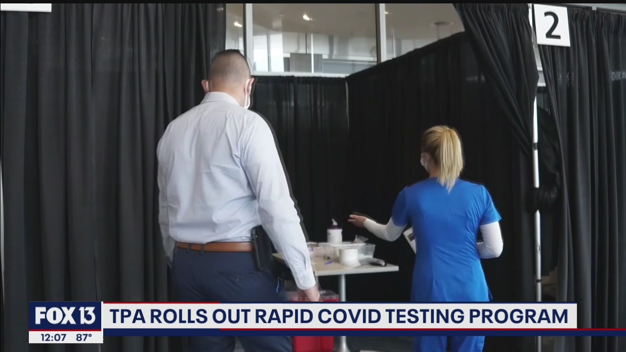 Midday update: Airport debuts COVID-19 test program