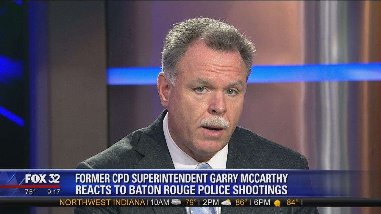 Garry McCarthy reacts to Baton Rouge police shootings