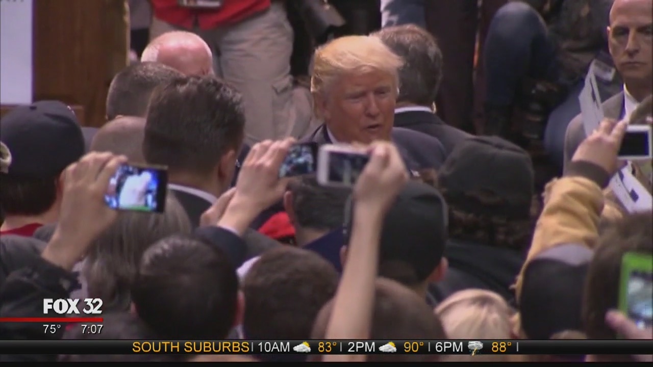 Donald Trump returns to Chicago