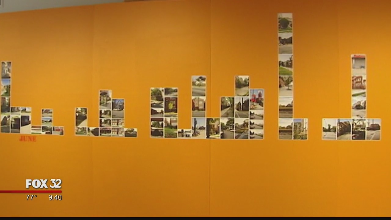 New art exhibit brings awareness to Chicago's battle against gun violence