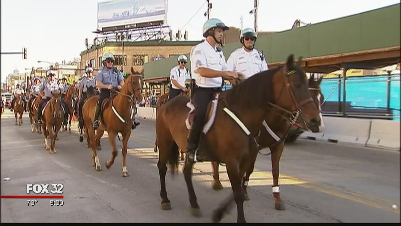 Wrigleyville rocking, and security ready, as Cubs go for the division clinch (9pm)