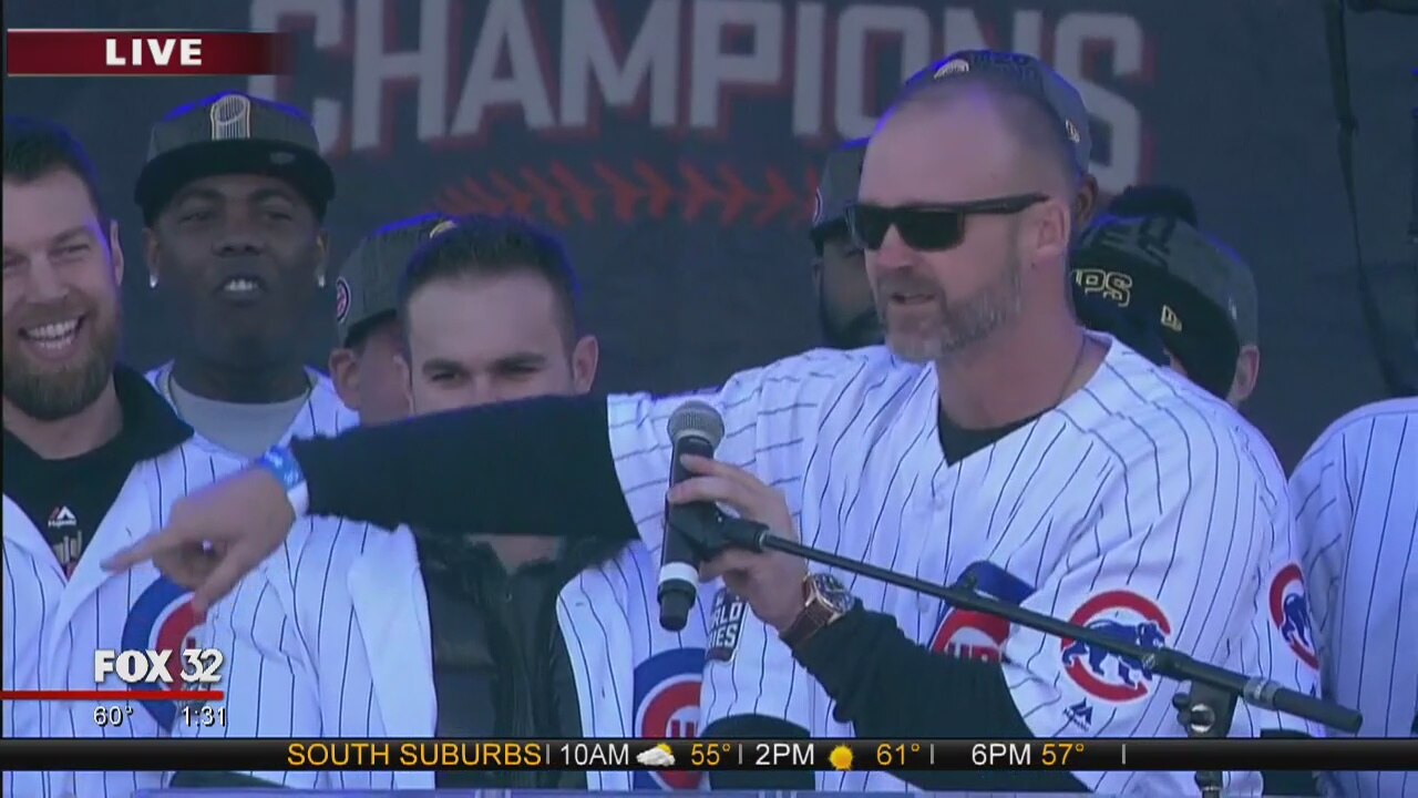 David Ross addresses Cubs fans after final season
