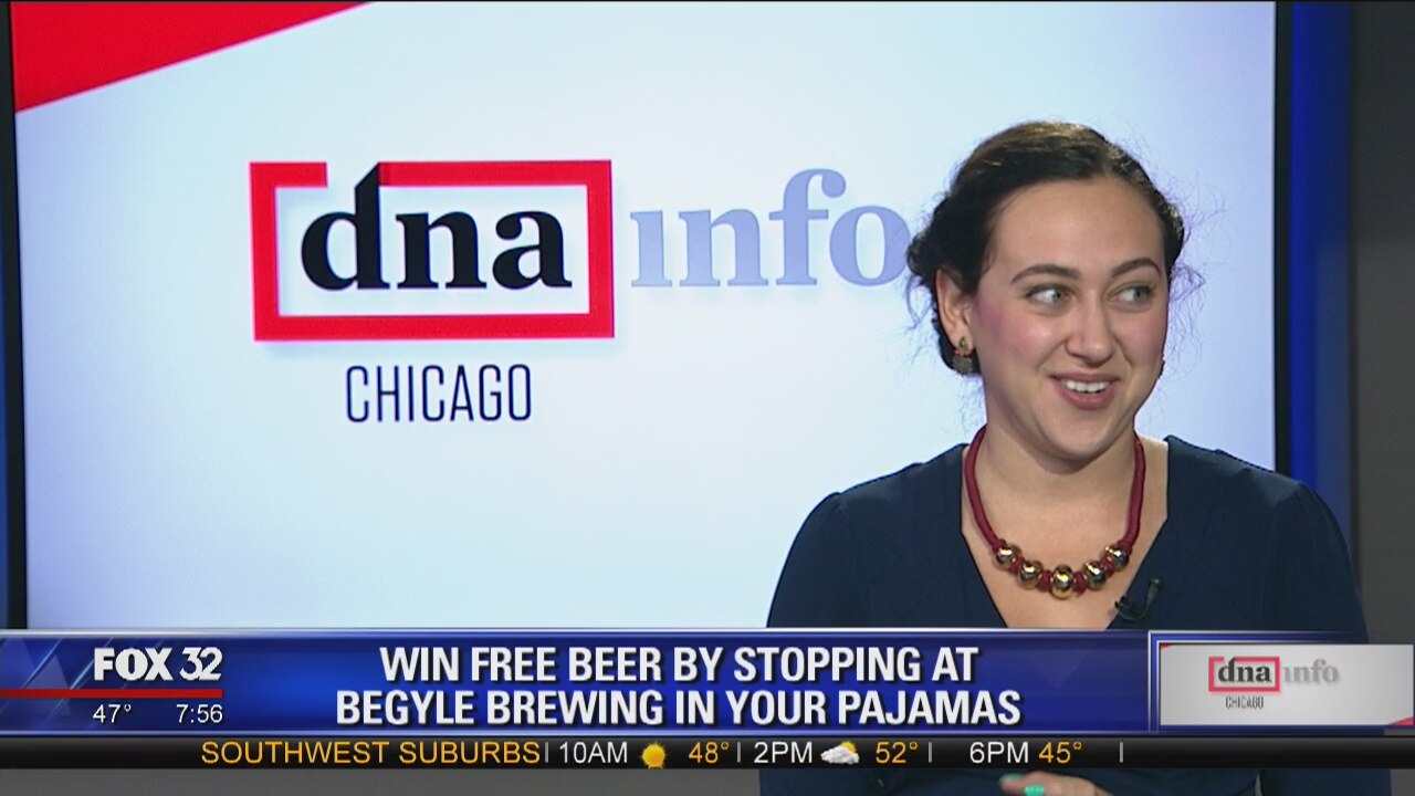 DNAinfo: Wear your pajamas, get free beer?