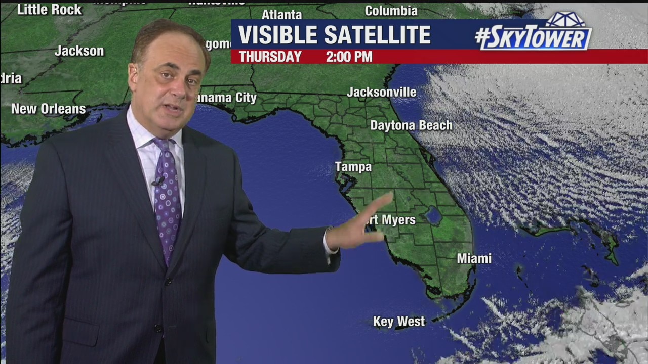 Thursday evening forecast