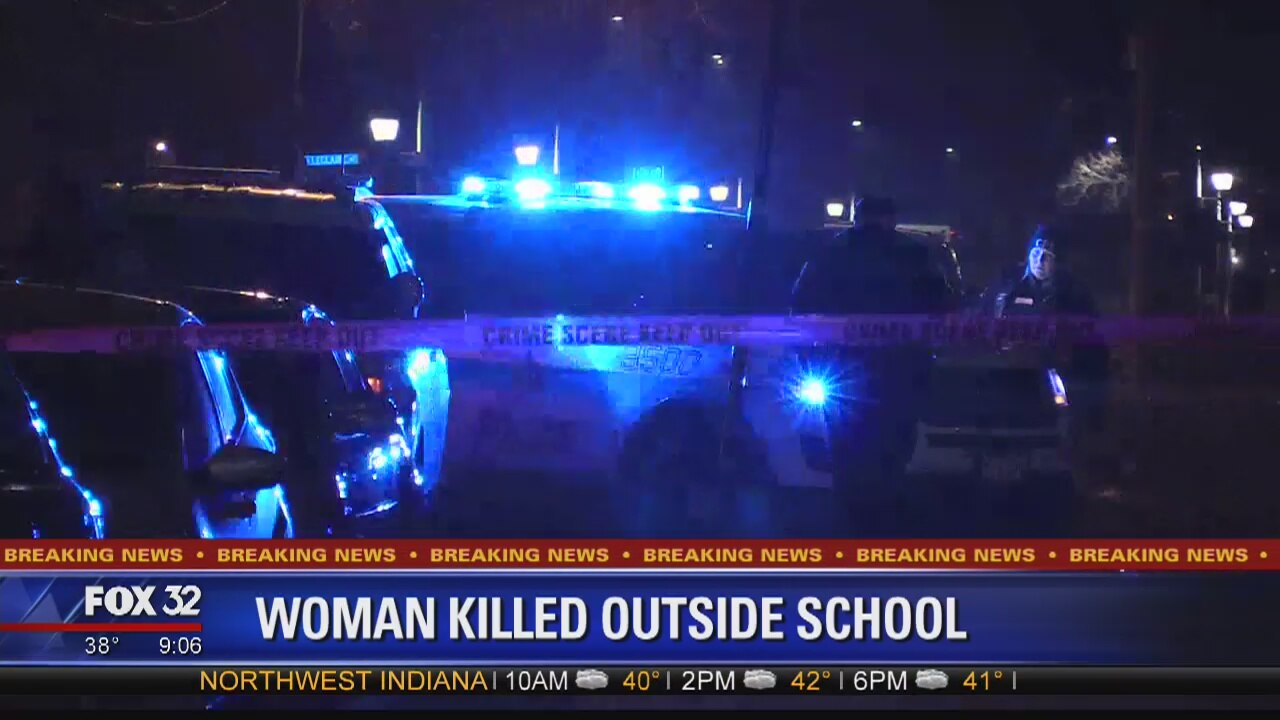 Woman shot to death outside Austin elementary school