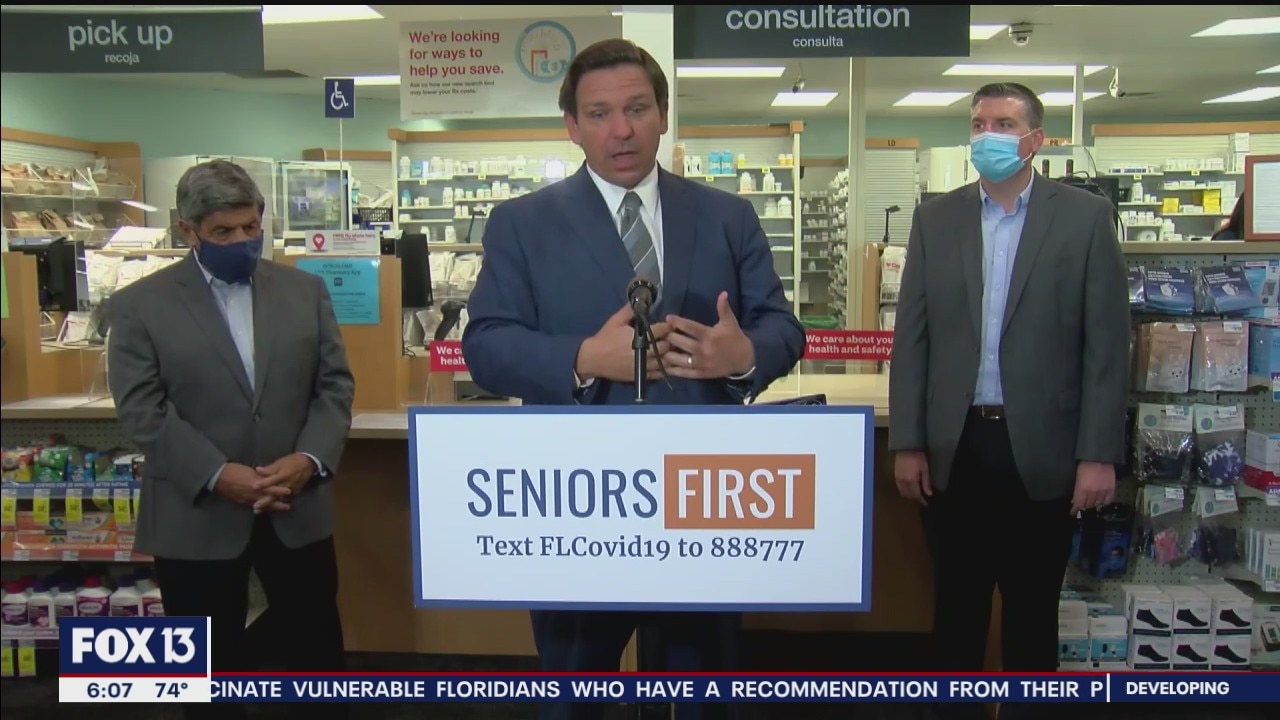 Vaccine eligibility expands at Florida pharmacies