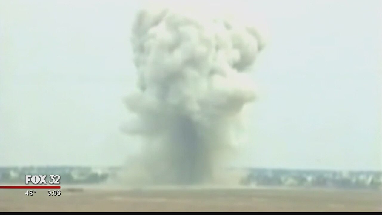 US drops 'mother of all bombs' on ISIS tunnel