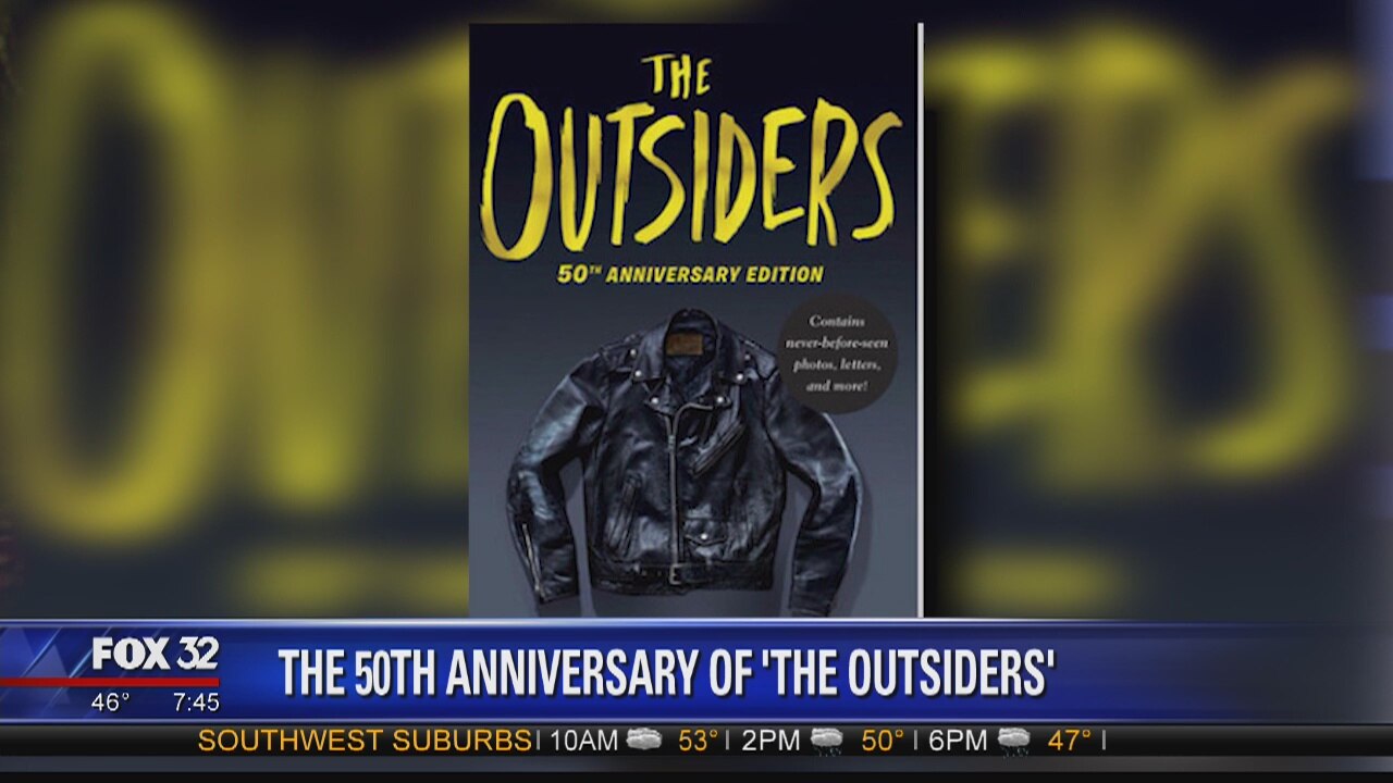 It was 50 years ago that S.E. Hinton published her first book, "The Outsiders."
