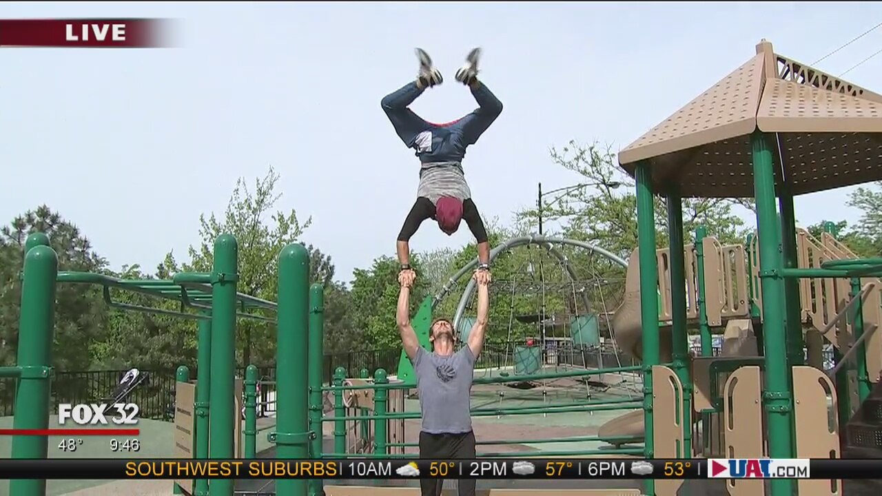 Ninja Warrior Tour promotes making healthy choices