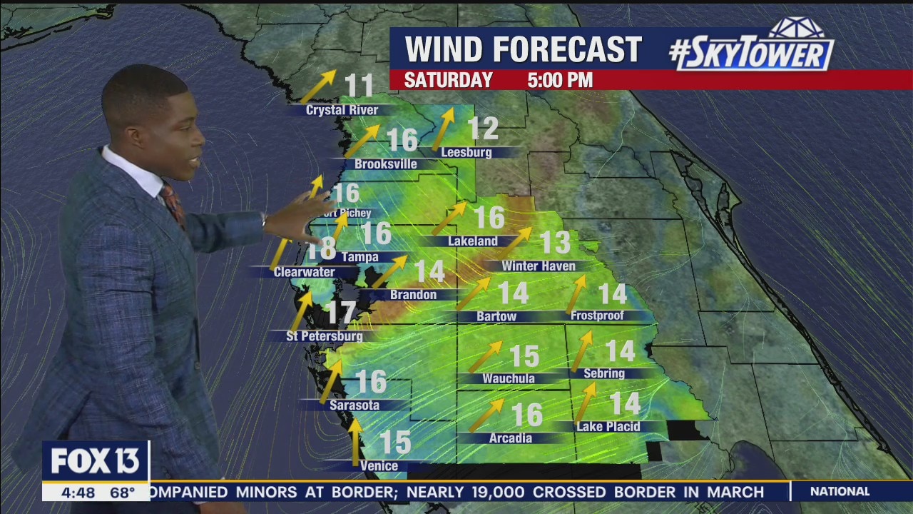 Friday morning forecast