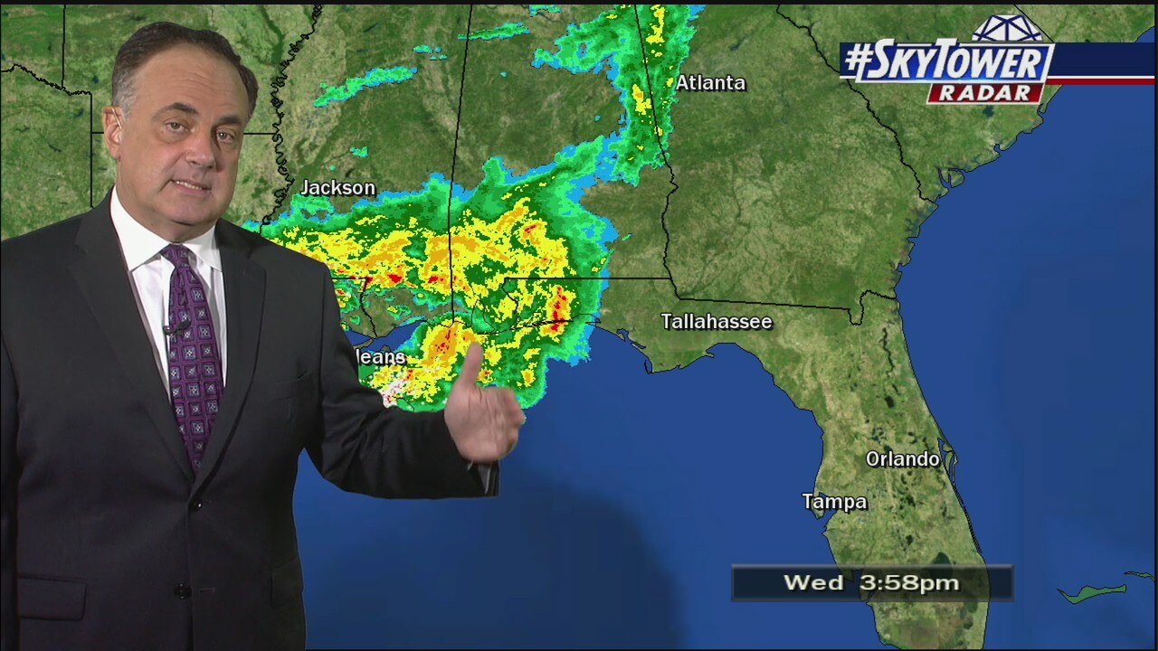 Wednesday evening forecast