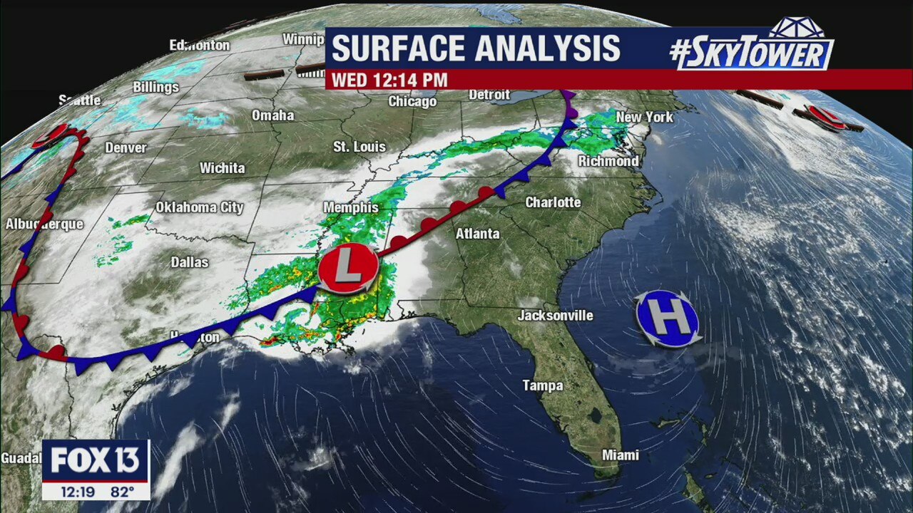 Wednesday afternoon forecast