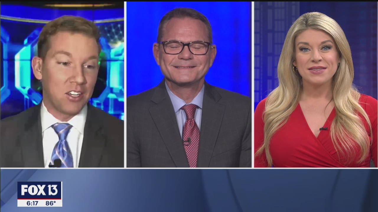 Saturday evening forecast