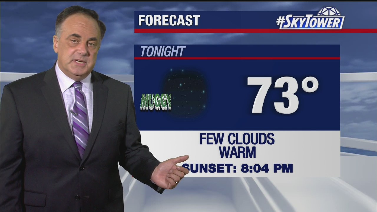 Thursday evening weathercast