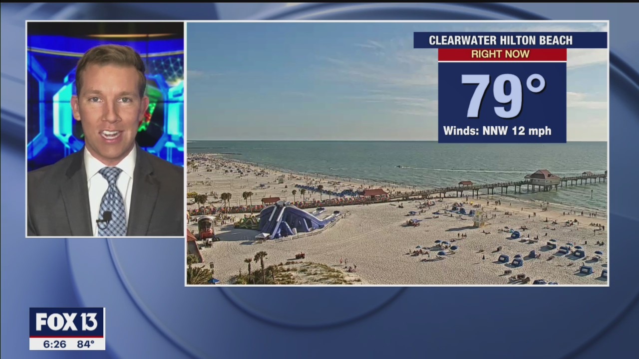 Saturday evening forecast