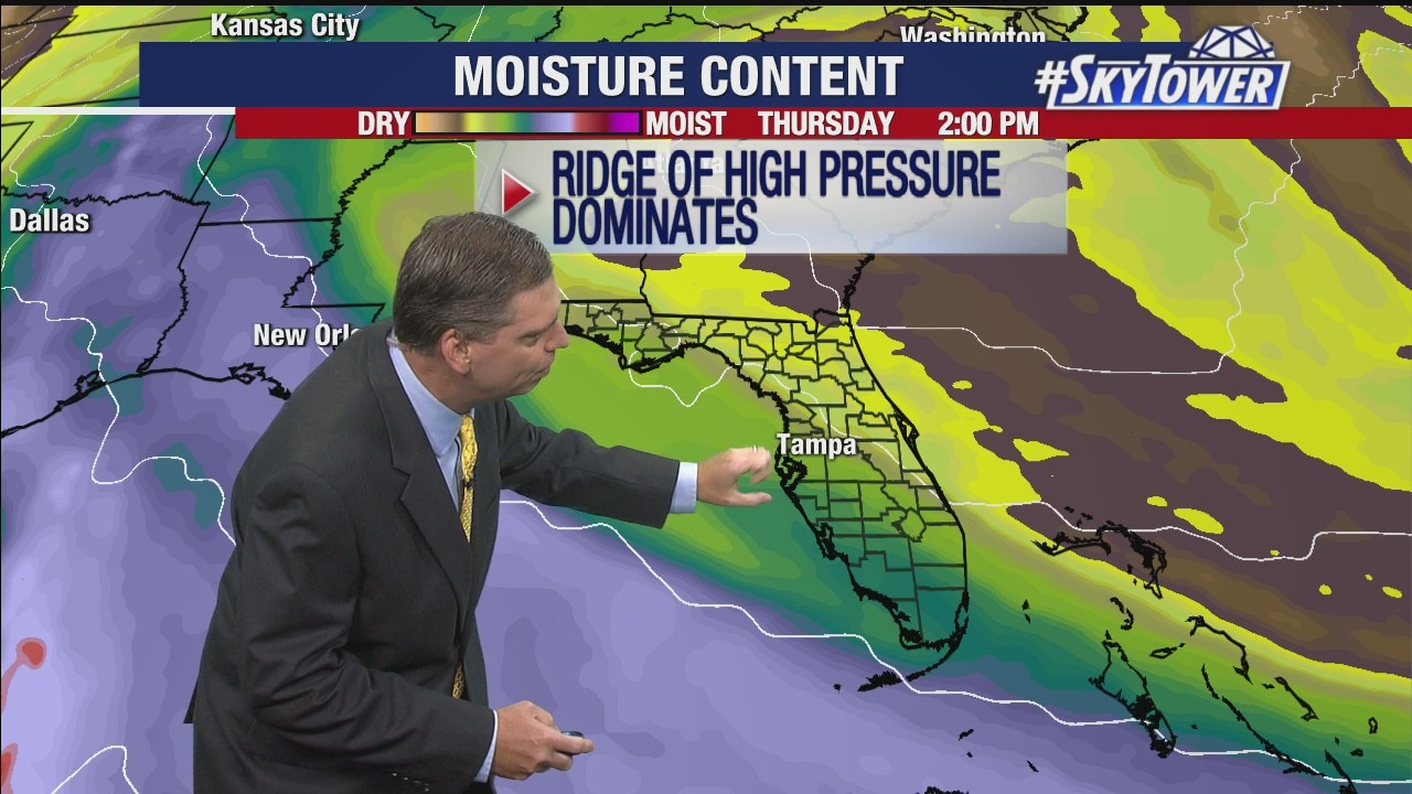 Tuesday afternoon weathercast