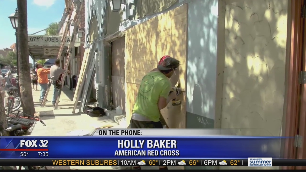 How the American Red Cross prepares relief for two natural disasters