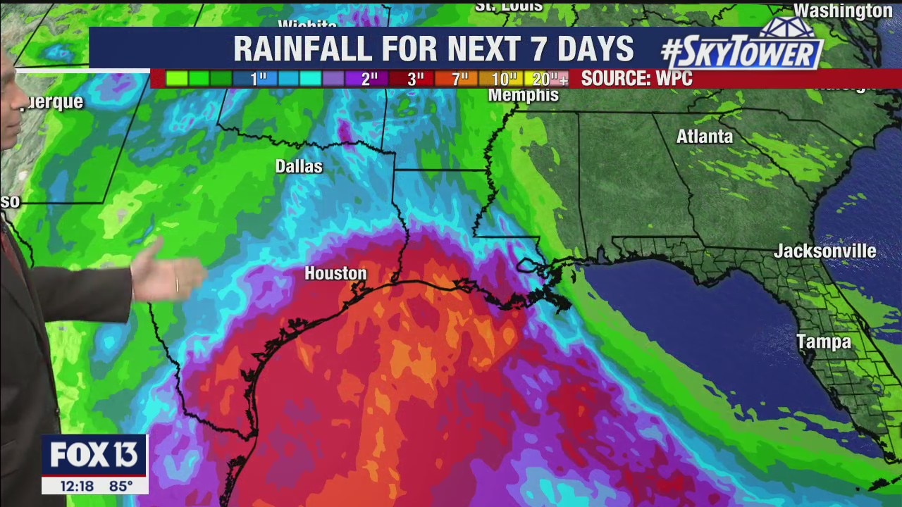 Wednesday afternoon weathercast