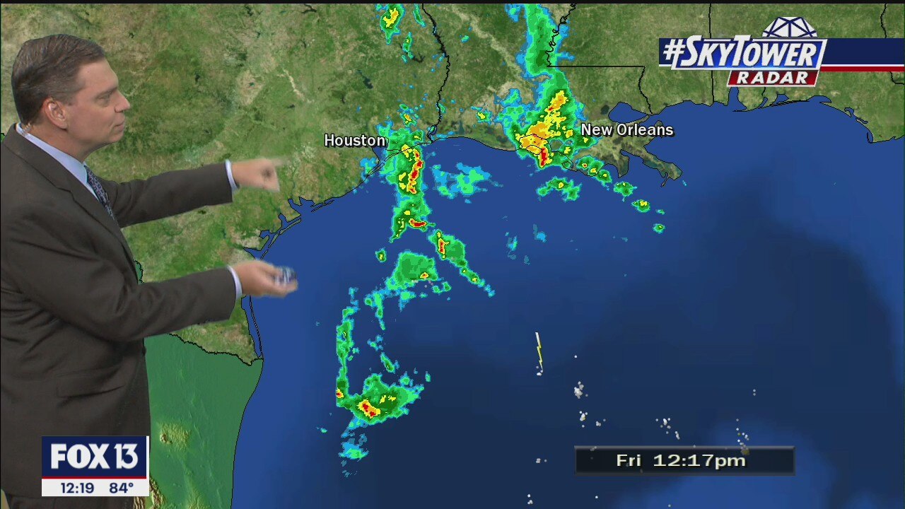 Friday afternoon forecast