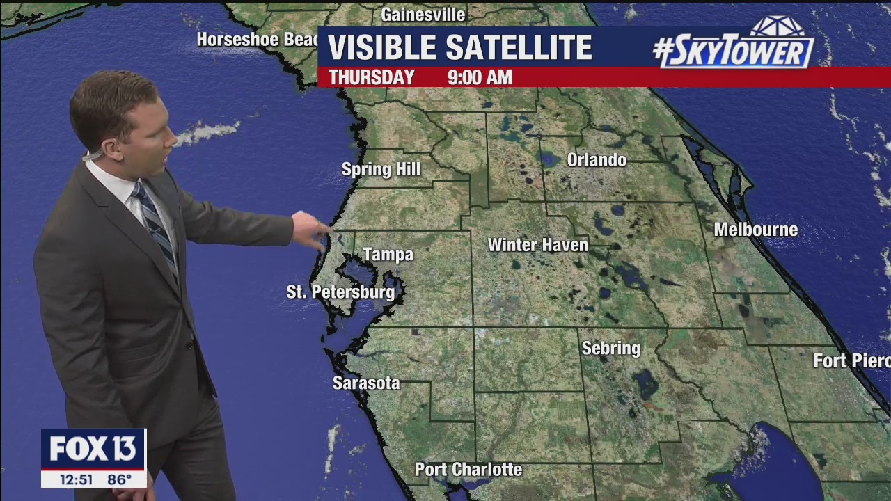 Thursday afternoon forecast