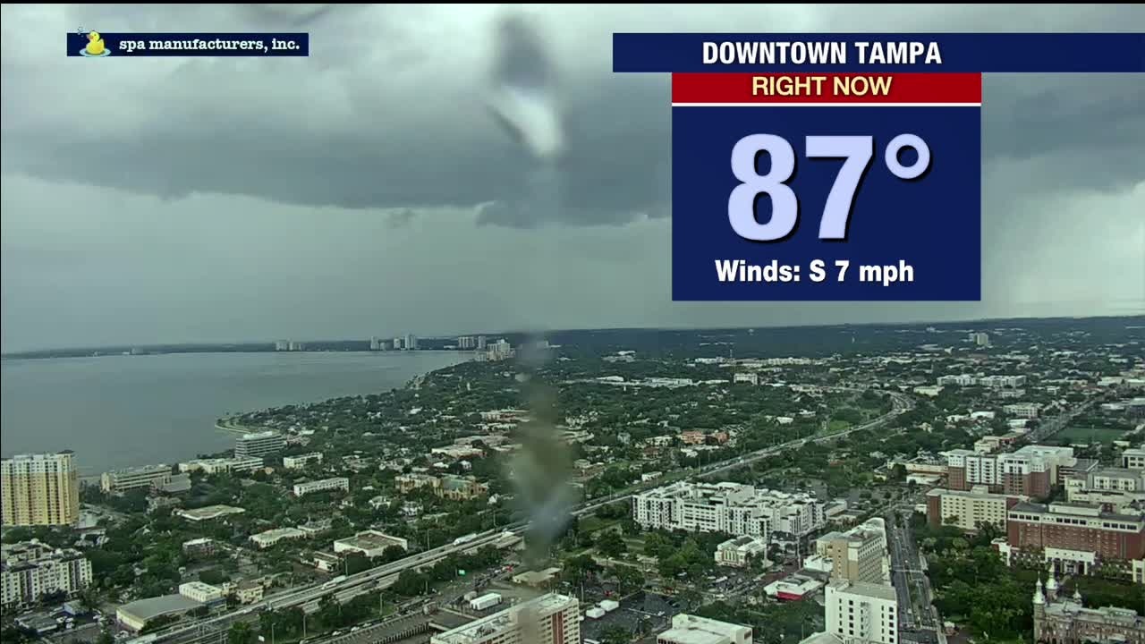 Friday evening weathercast