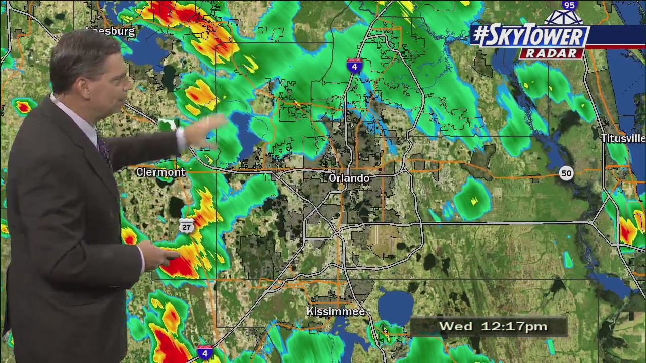 Wednesday afternoon forecast