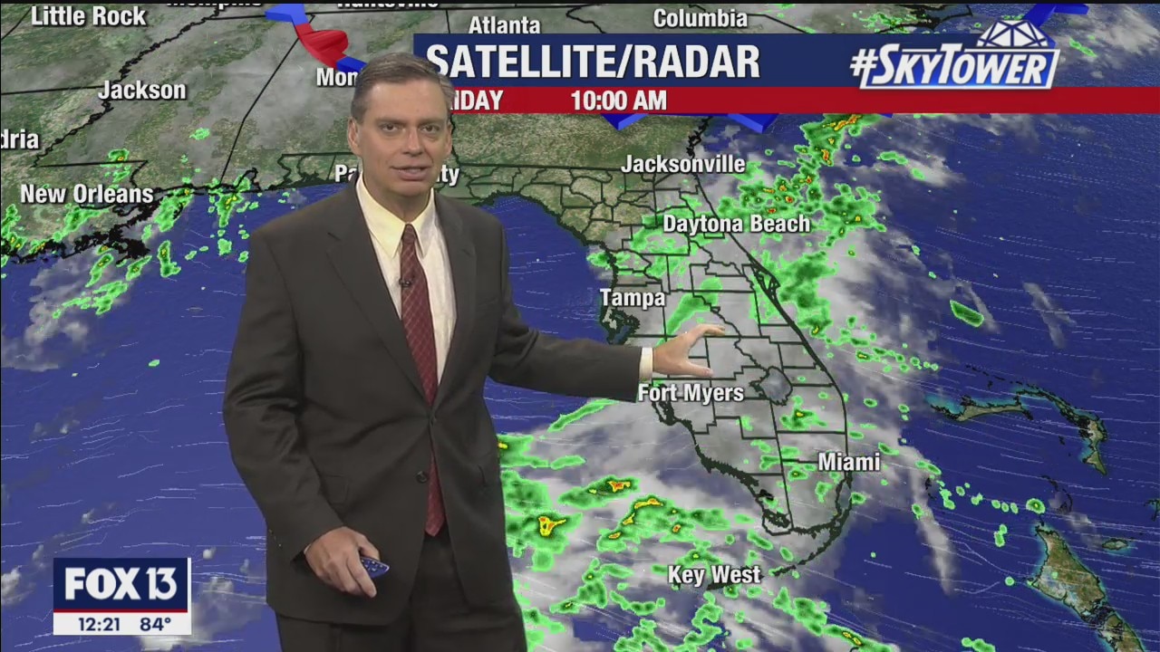 Friday afternoon forecast