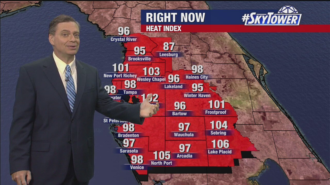 Tuesday afternoon forecast