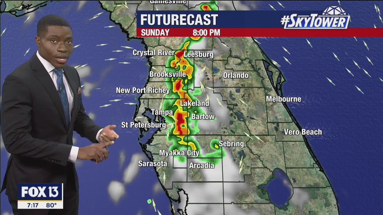 Sunday morning forecast