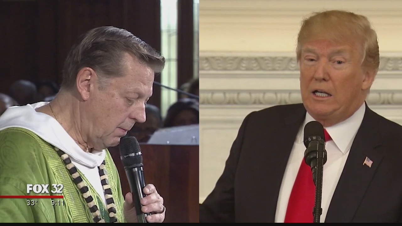 Pfleger to send another letter to Trump inviting him to South Side