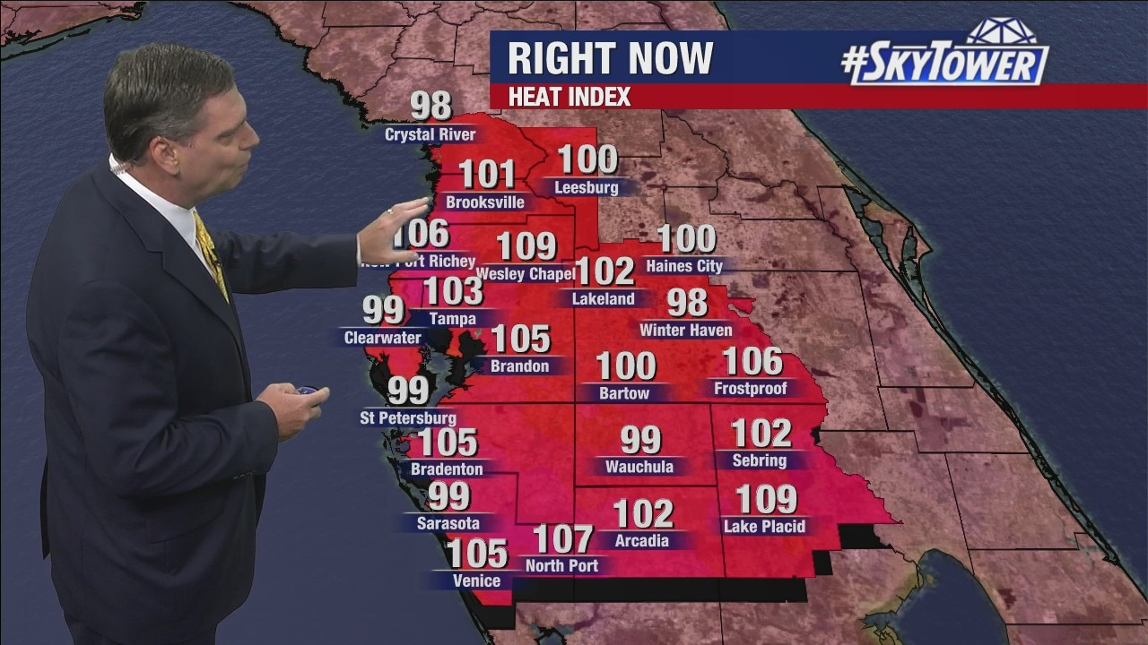 Monday afternoon forecast
