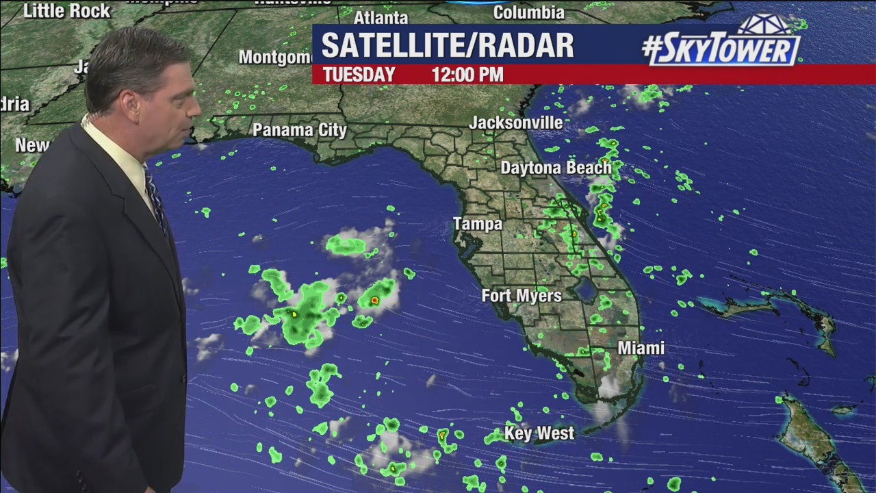 Tuesday afternoon forecast