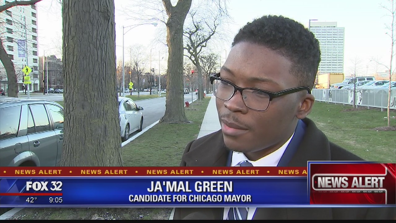 Mayoral candidate Ja'Mal Green faces controversy over protest videos
