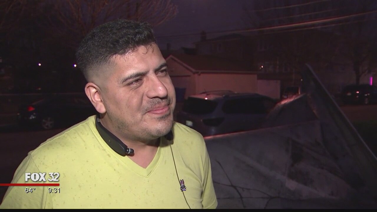 Severe weather brings quarter-sized hail, heavy winds through Chicago area