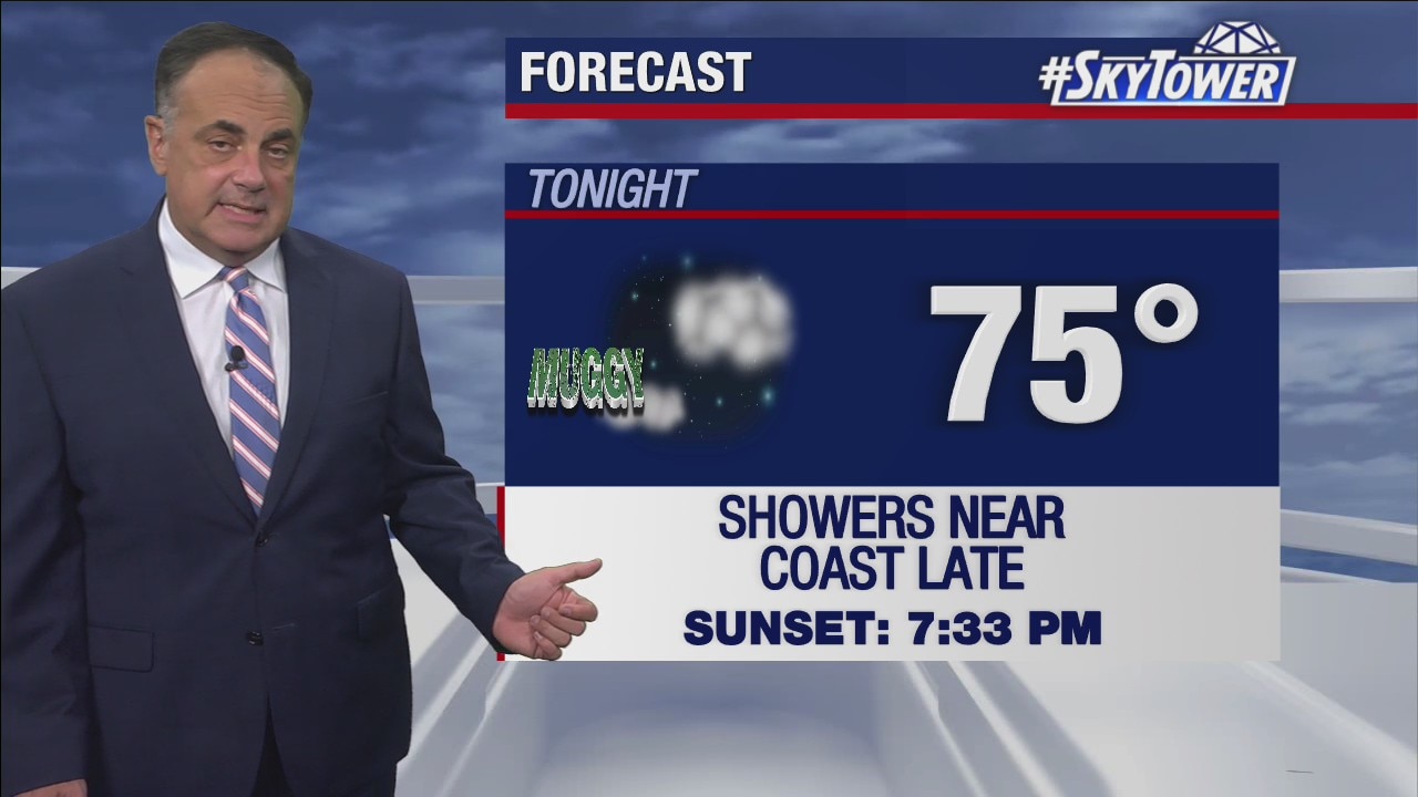 Thursday evening weathercast