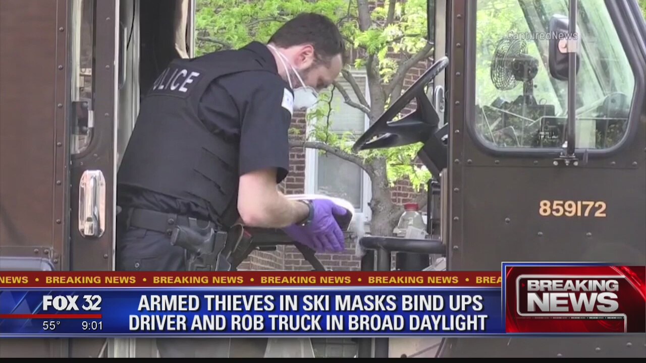 UPS driver zip-tied, robbed in Englewood