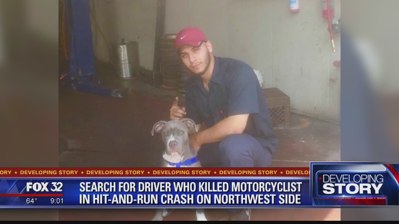 Police searching for hit-and-run driver who killed motorcyclist in Chicago