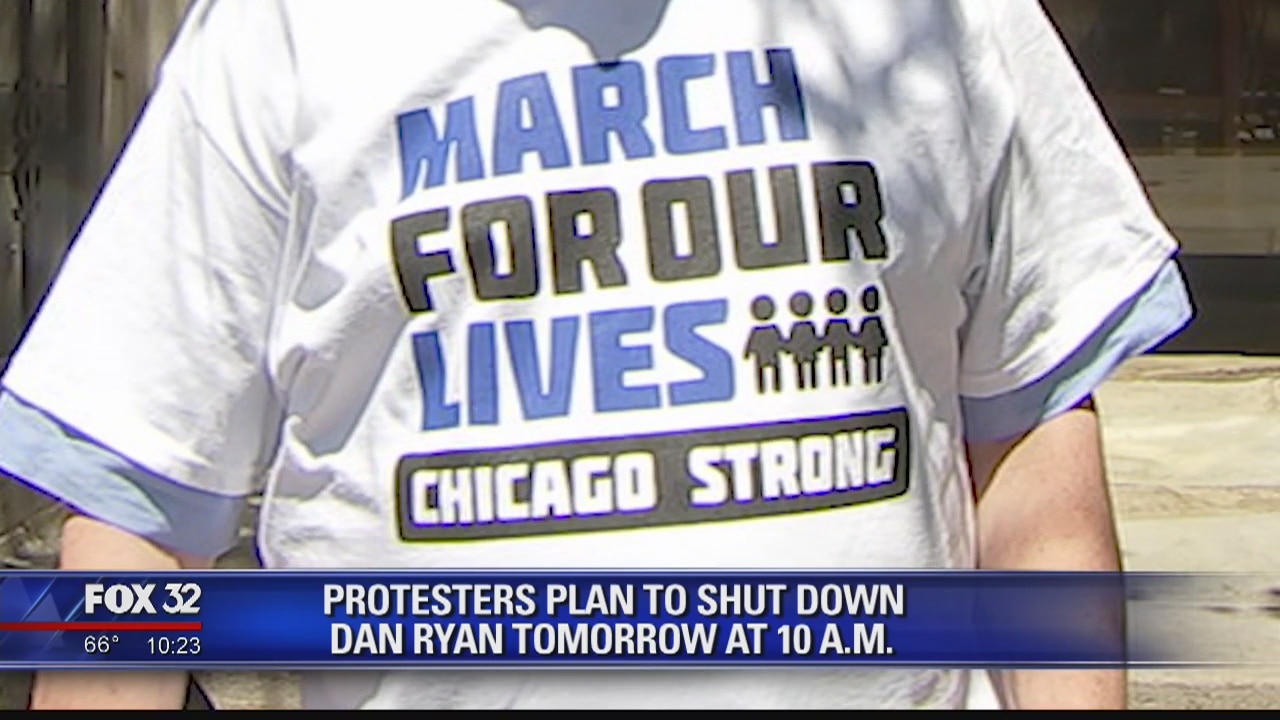 Gun violence protesters plan to shut down Dan Ryan Saturday morning