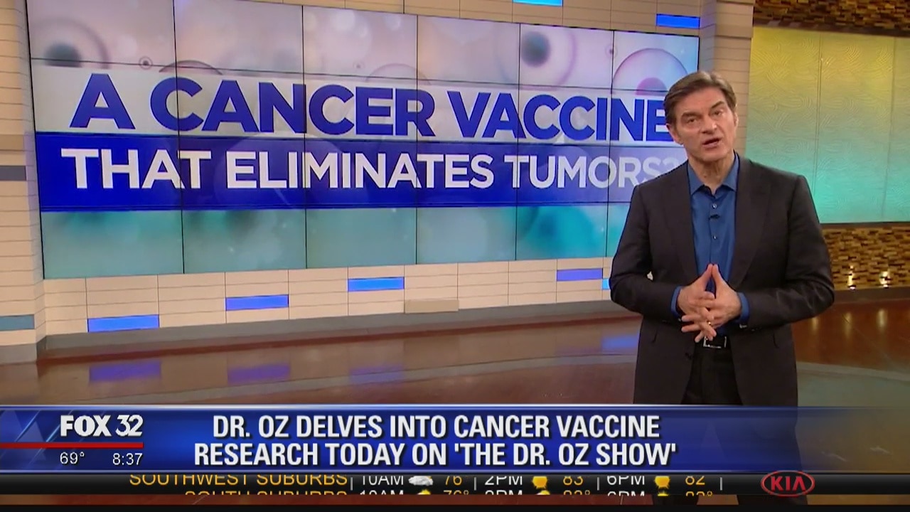 Dr. Oz delves into cancer vaccine research