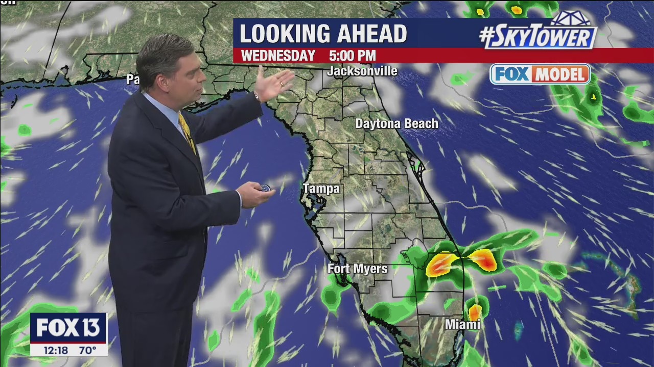 Tuesday afternoon forecast