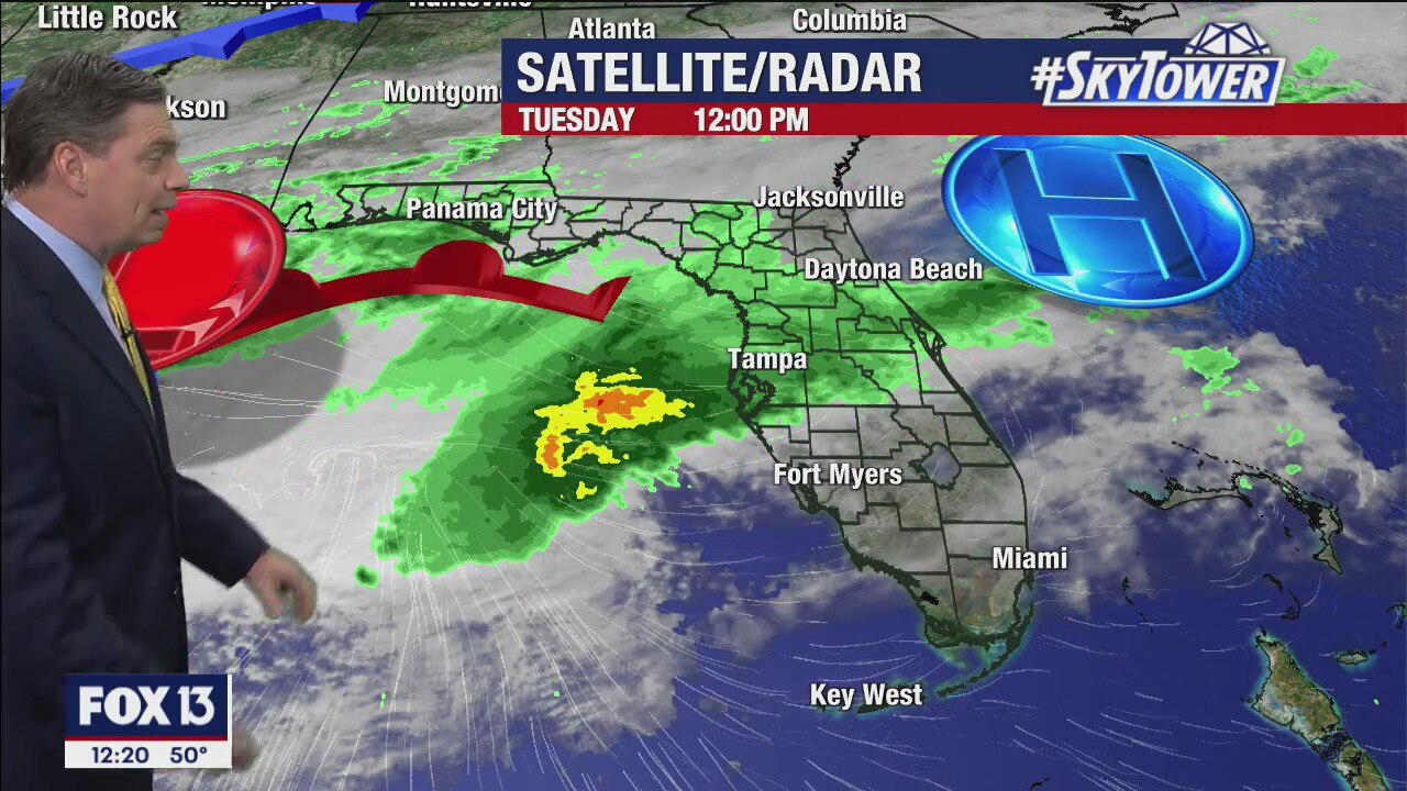 Tuesday afternoon forecast