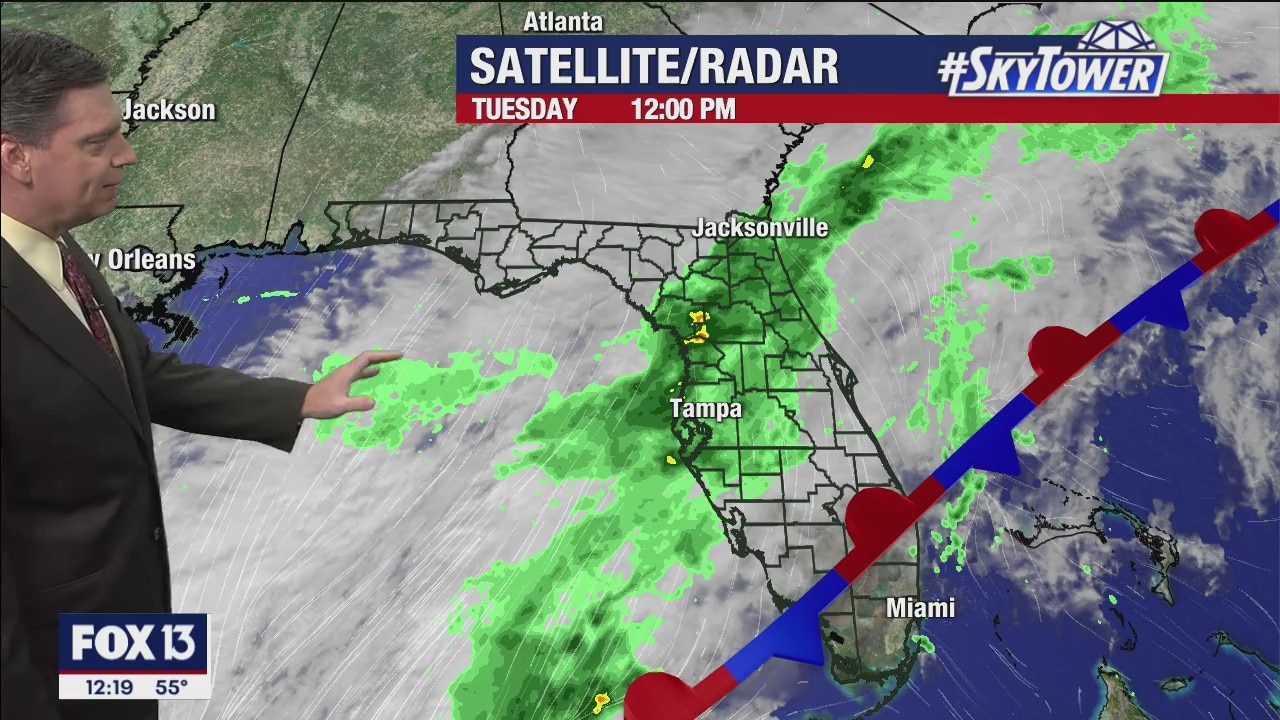 Tuesday afternoon forecast